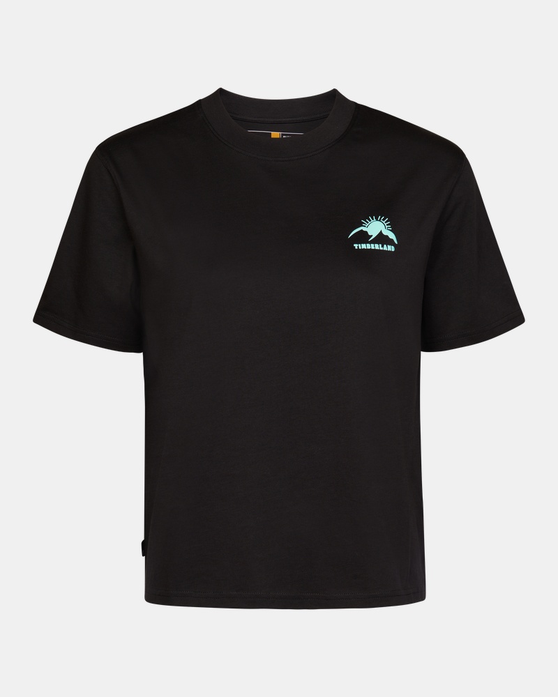 Timberland Hike Life Graphic - Shirt - Zwart