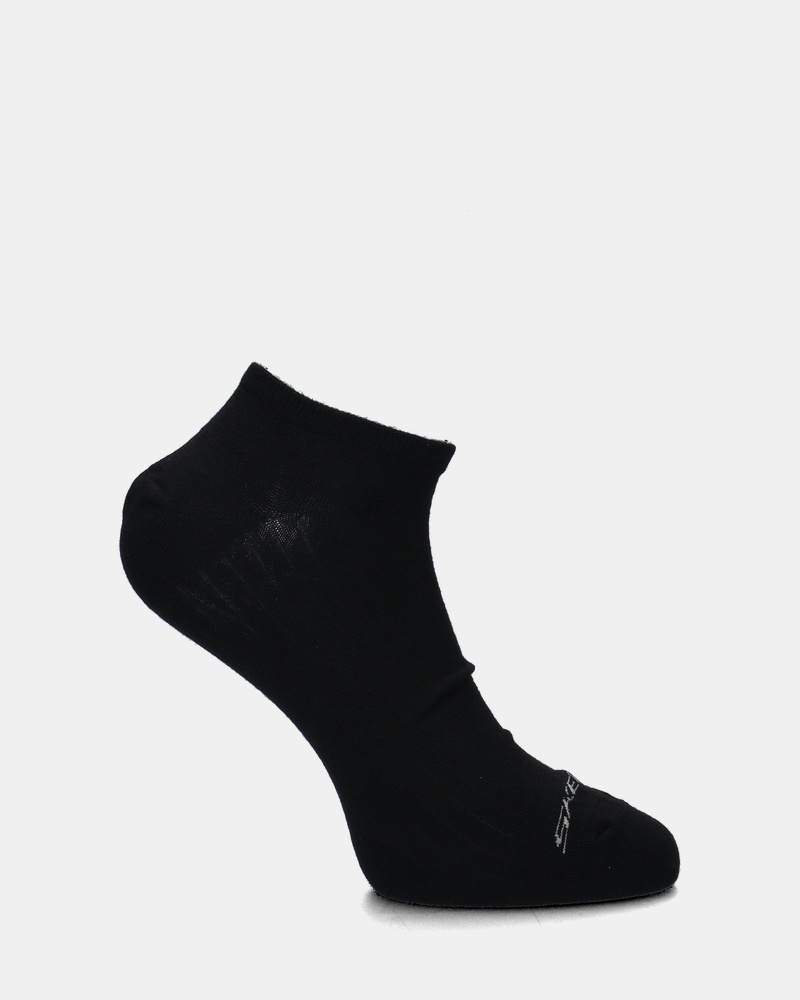 Skechers 3-Pack Enkelsokken - Sokken - Zwart