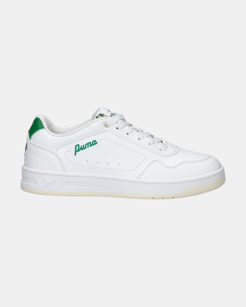 Puma Court Classy Blossom - Lage sneakers - Wit