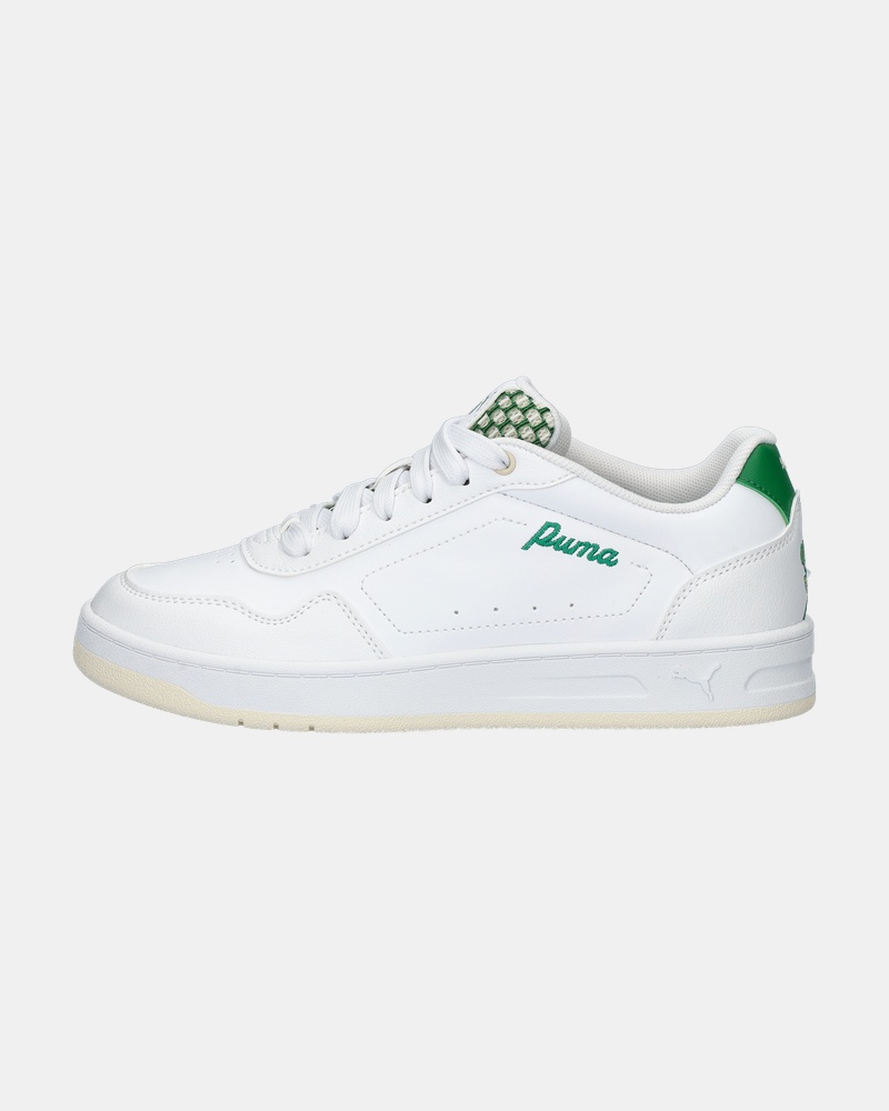 Puma Court Classy Blossom - Lage sneakers - Wit