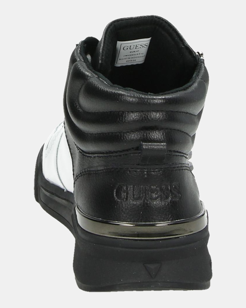 Guess Knight Mid - Hoge sneakers - Wit