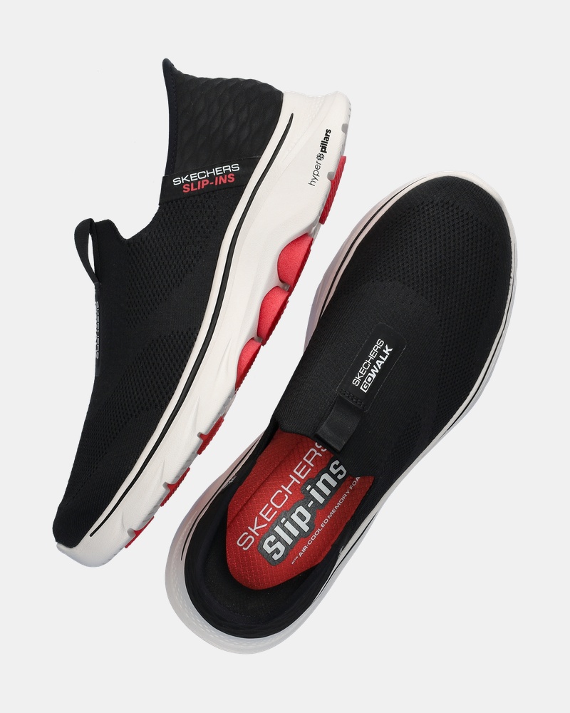 Skechers Go walk 7 Slip ins - Lage sneakers - Zwart