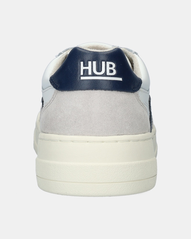 Hub Court Men - Lage sneakers - Wit