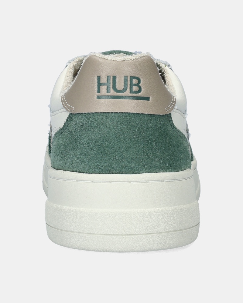 Hub Court Men - Lage sneakers - Groen