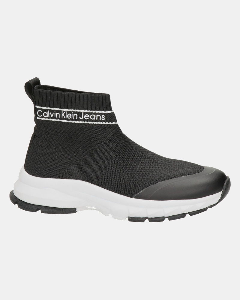Calvin Klein - Hoge sneakers - Zwart