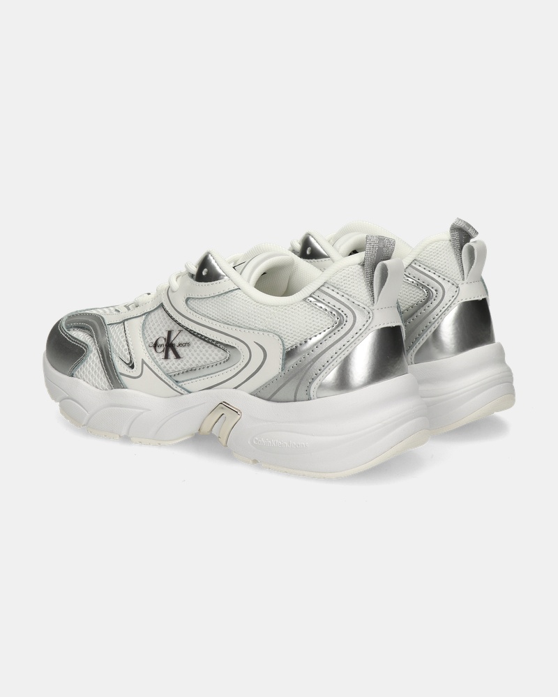 Calvin Klein Retro Tennis - Dad Sneakers - Wit