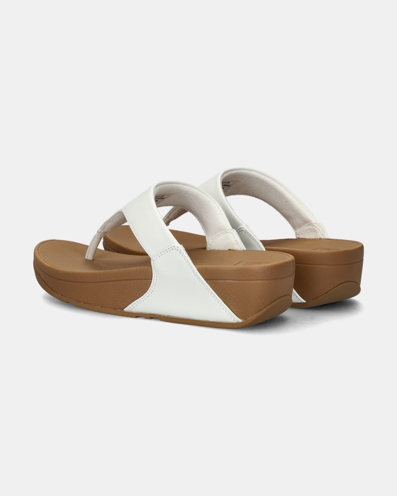 Fitflop Lulu Leather - Slippers - Wit
