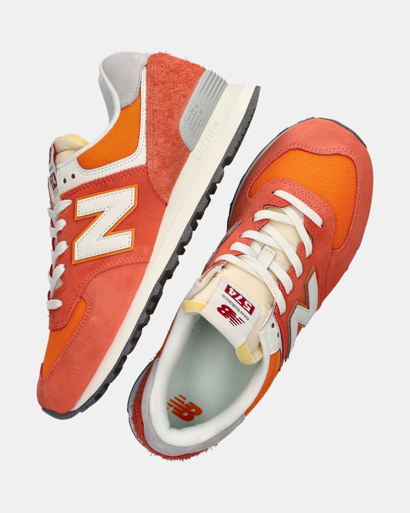 New Balance 574 - Lage sneakers - Oranje