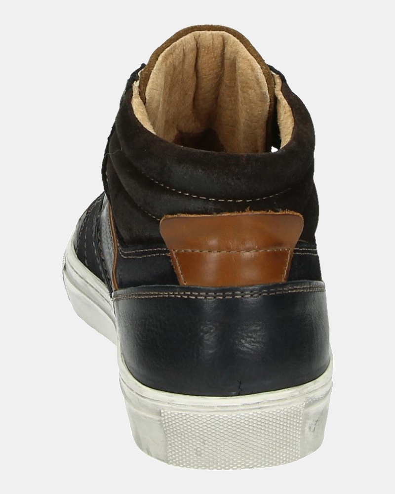 Australian Nebraska Leather - Hoge sneakers - Blauw