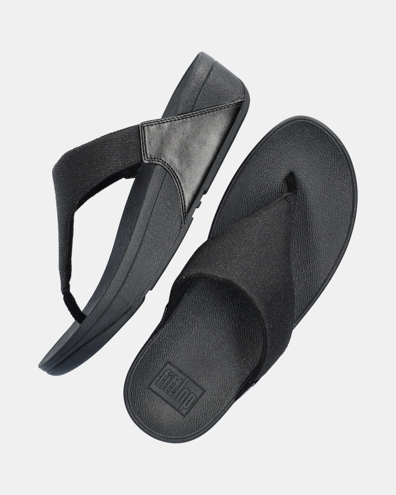 Fitflop Lulu Shimmer Lux - Slippers - Zwart