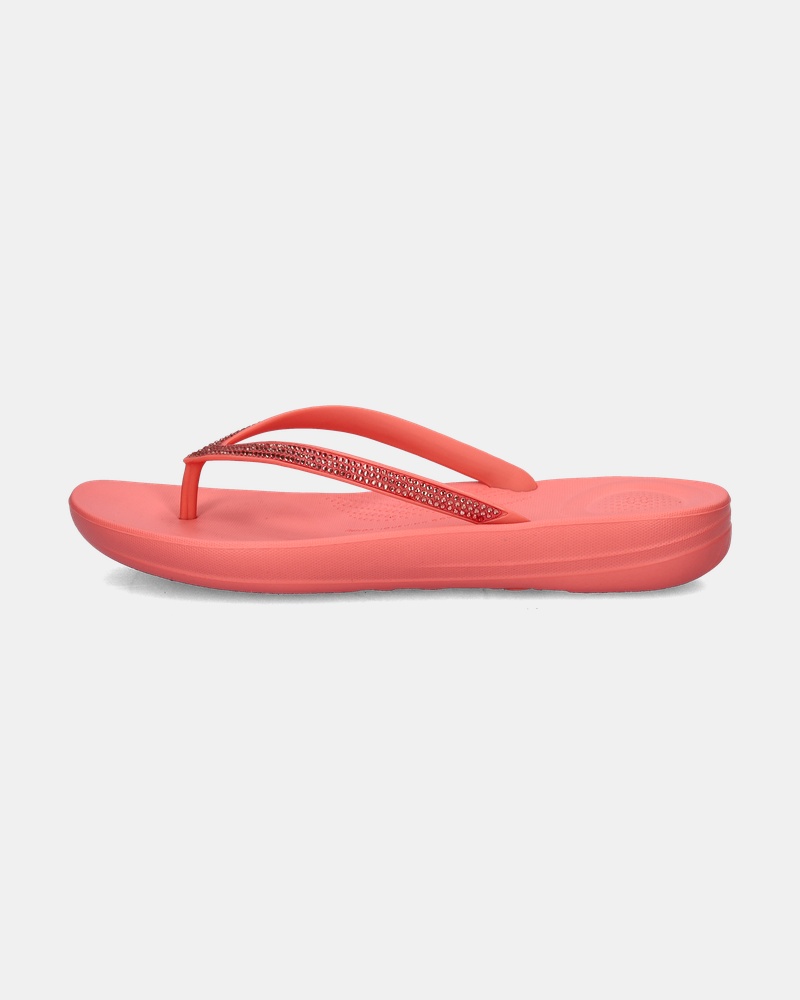 Fitflop Iqushion Sparkle - Slippers - Roze