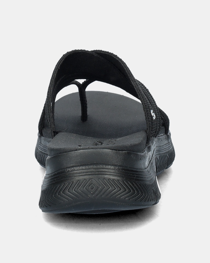 Skechers Flex Appeal 4.0 - Slippers - Zwart