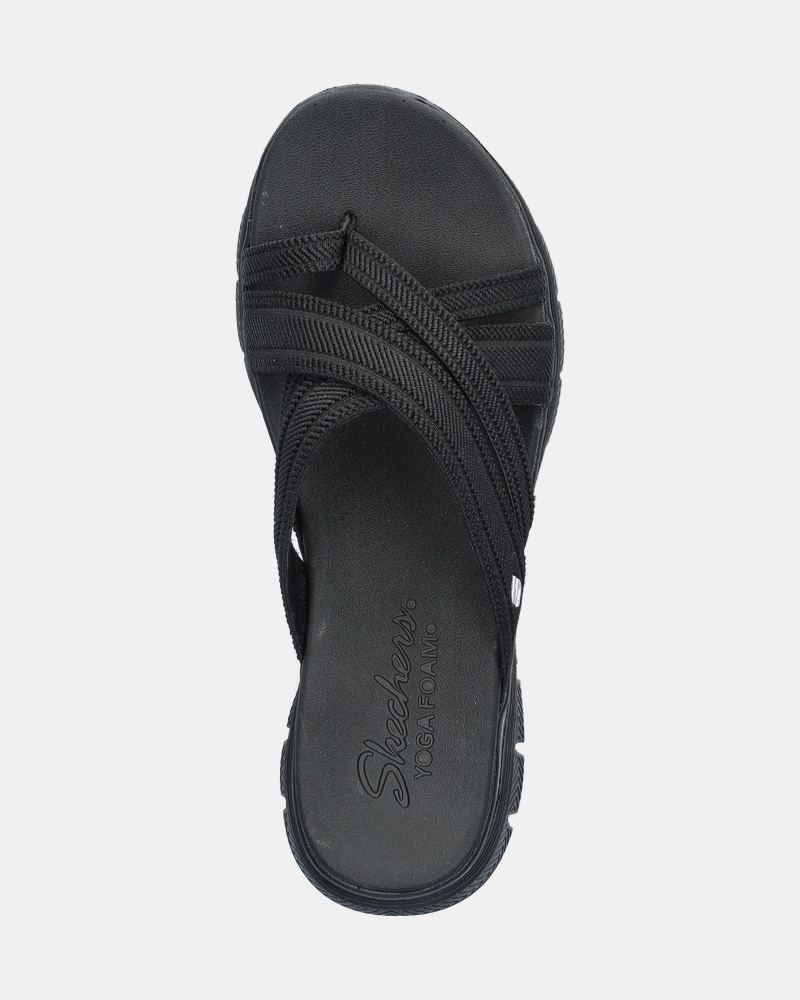 Skechers Flex Appeal 4.0 - Slippers - Zwart