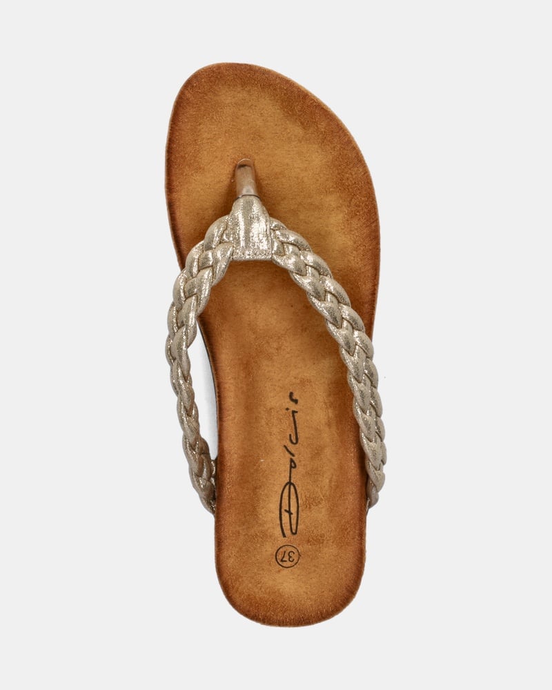 Dolcis - Slippers - Goud