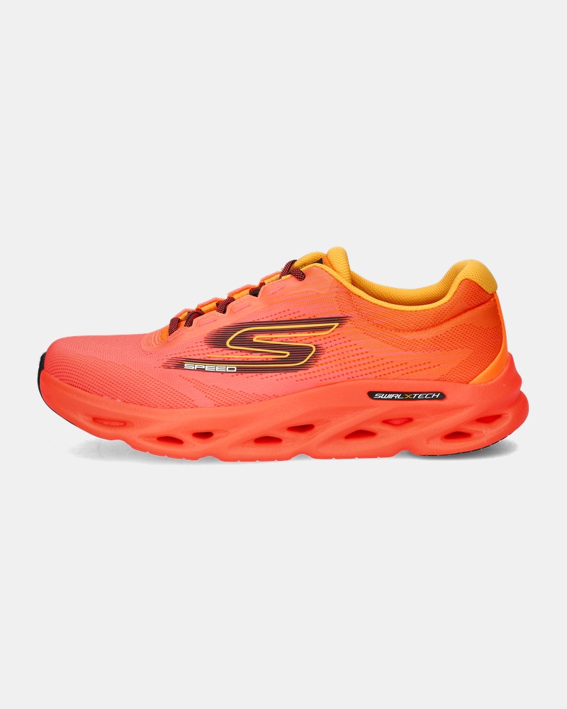 Skechers Go Run Swirl Tech - Lage sneakers - Roze