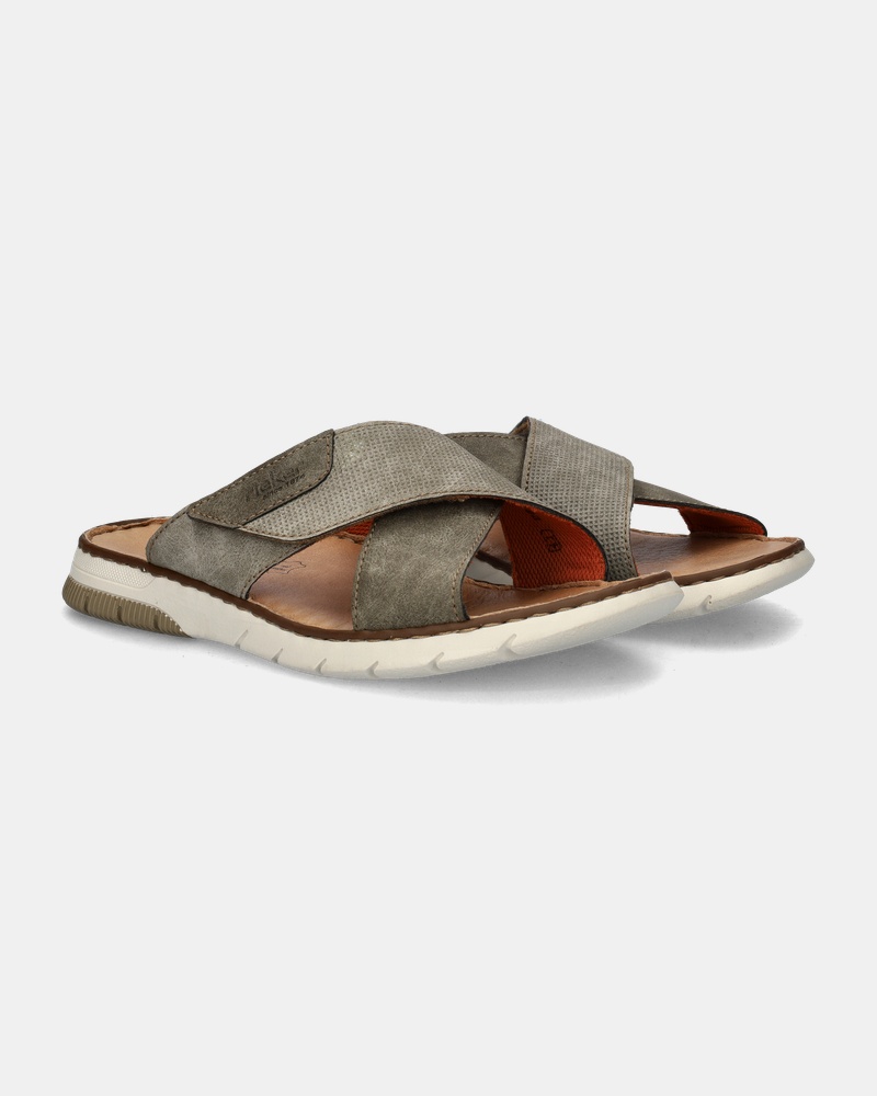 Rieker - Slippers - Taupe