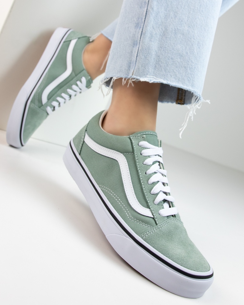 Vans Old Skool Colour - Lage sneakers - Groen