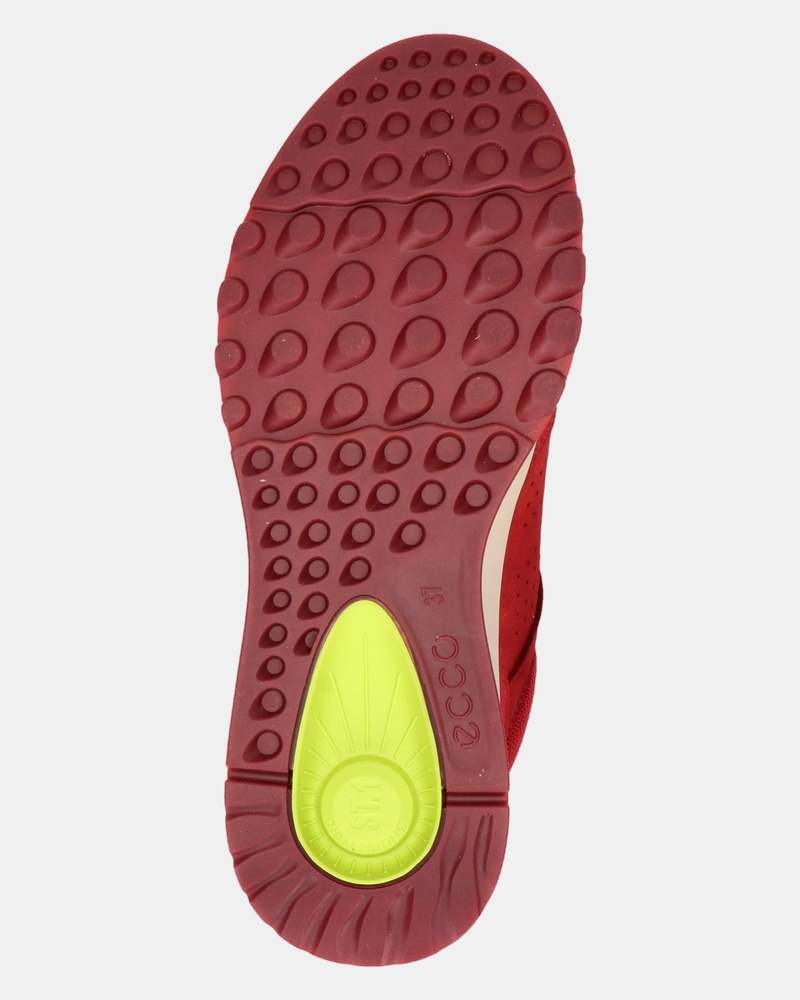 Ecco Exostride - Lage sneakers - Rood