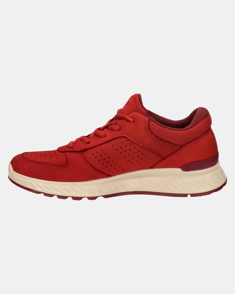 Ecco Exostride - Lage sneakers - Rood