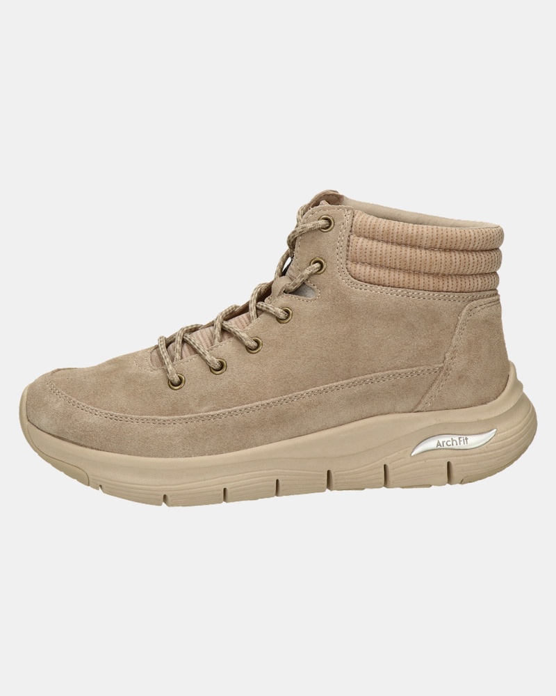 Skechers Arch Fit - Veterboots - Taupe