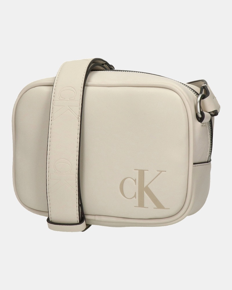 Calvin Klein Sculpted Camera Bag - Tas - Wit