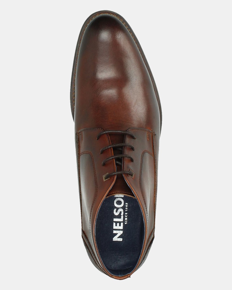 Nelson - Hoge nette schoenen - Cognac