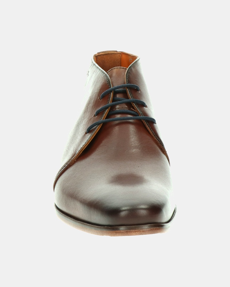 Van Lier - Hoge nette schoenen - Cognac