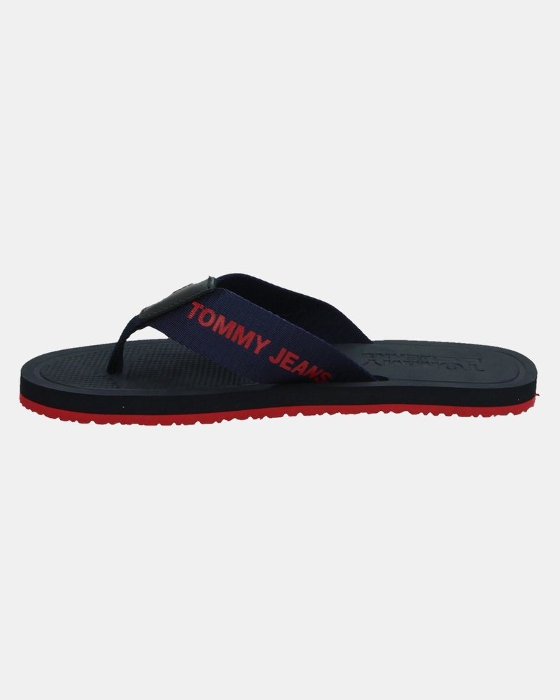 Tommy Jeans TJ Moulded Beach san - Badslippers - Blauw