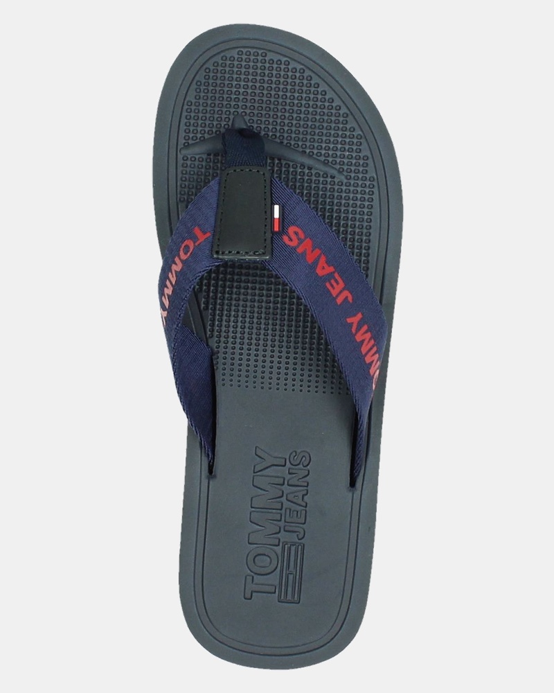Tommy Jeans TJ Moulded Beach san - Badslippers - Blauw