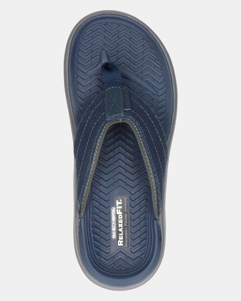 Skechers Relaxed Fit - Slippers - Blauw