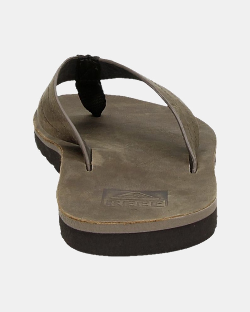 Reef Voyage Leather - Slippers - Bruin