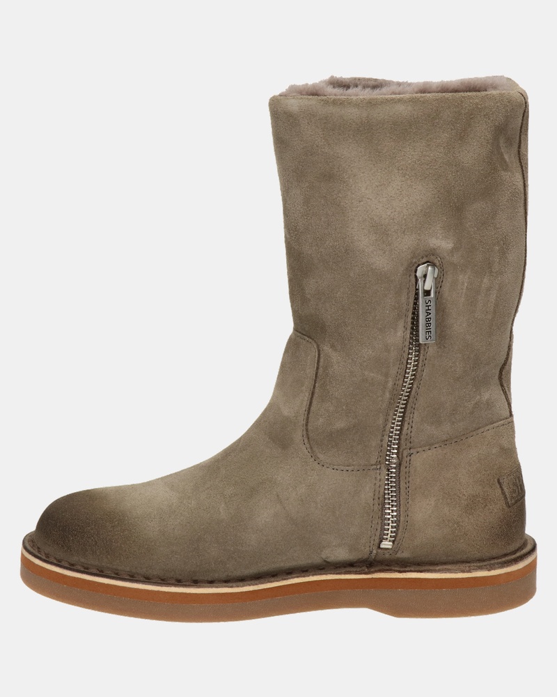 Shabbies Amsterdam - Rits- & gesloten boots - Taupe
