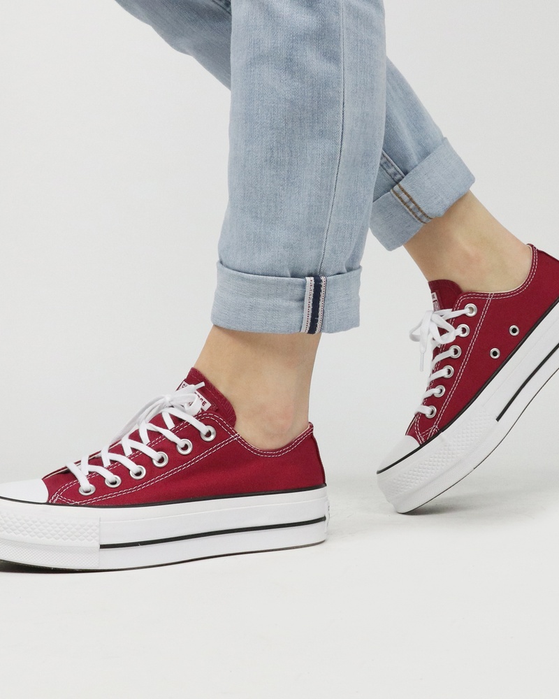 Converse Chuck Taylor  All Star Lift - Platform sneakers - Rood
