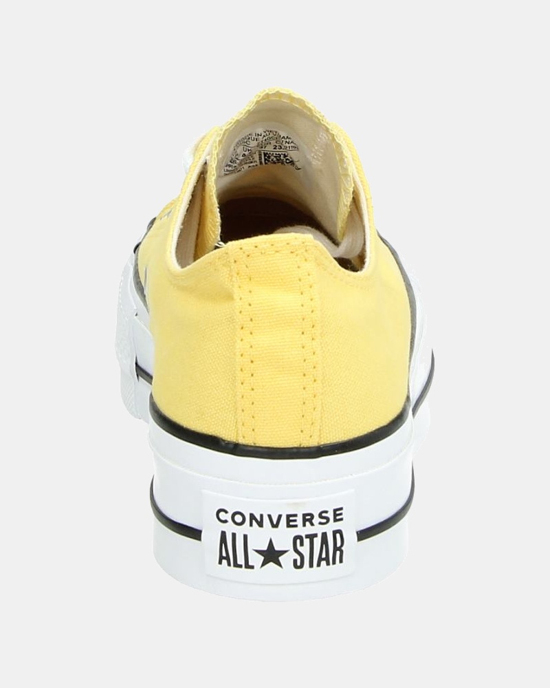 Converse Chuck Taylor  All Star - Platform sneakers - Geel