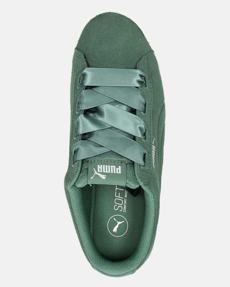 Puma Vikky Platform Ribbon - Lage sneakers - Groen