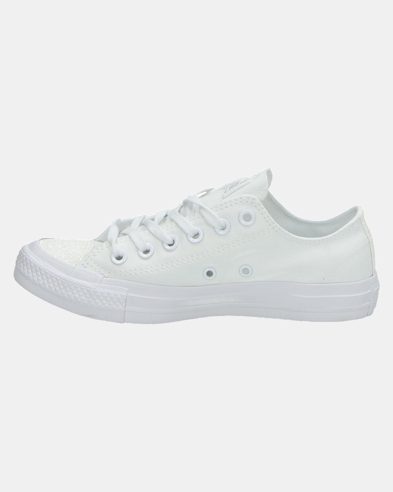 Converse C AS Ox glitter - Lage sneakers - Wit