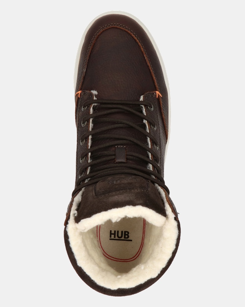 Hub Dublin 2.0 - Hoge sneakers - Bruin