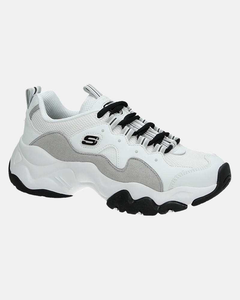 Skechers D Lite 3.0 - Dad Sneakers - Wit