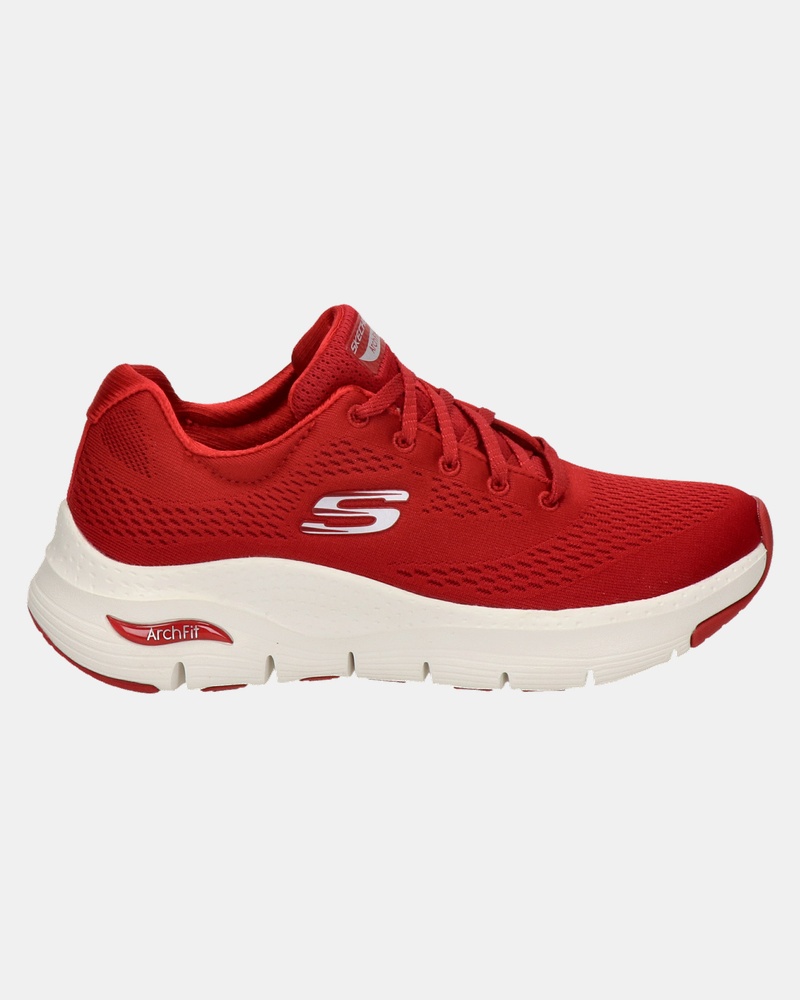 Skechers Arch Fit - Lage sneakers - Rood