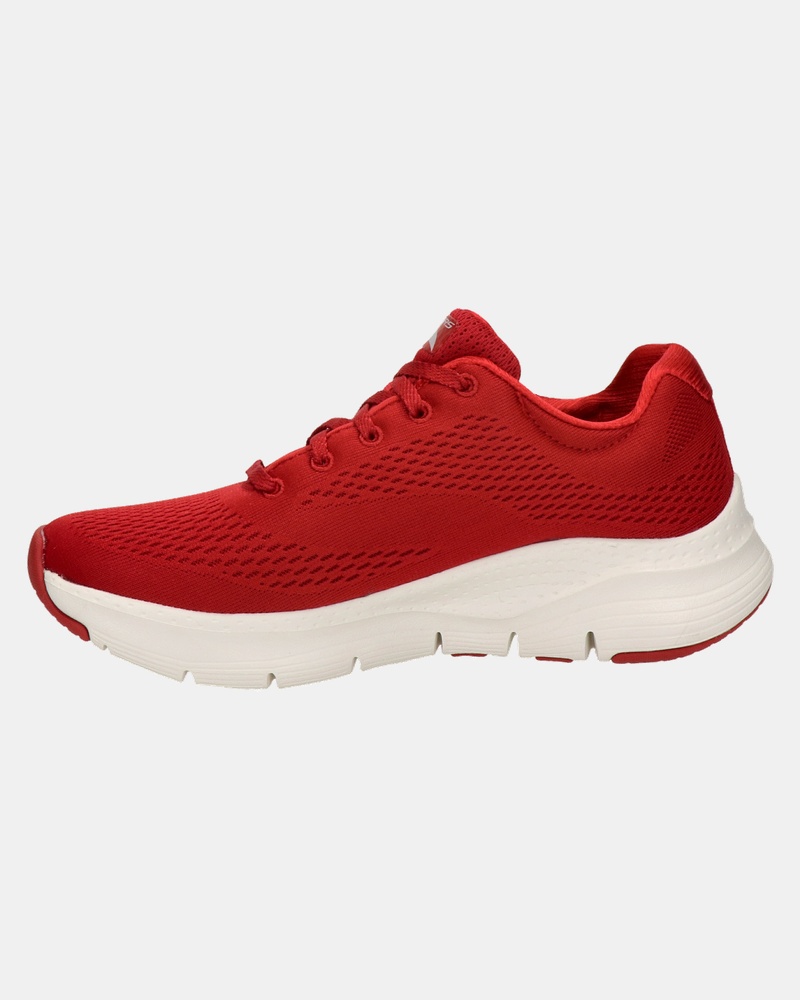Skechers Arch Fit - Lage sneakers - Rood