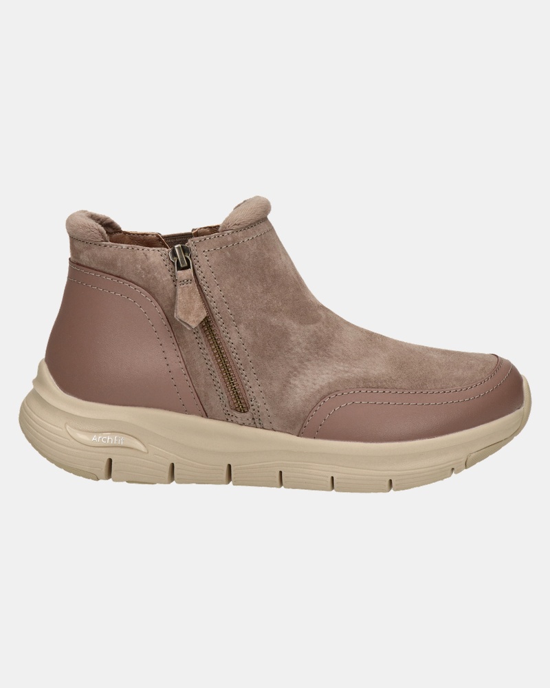 Skechers Arch Fit Smooth - Rits- & gesloten boots - Beige