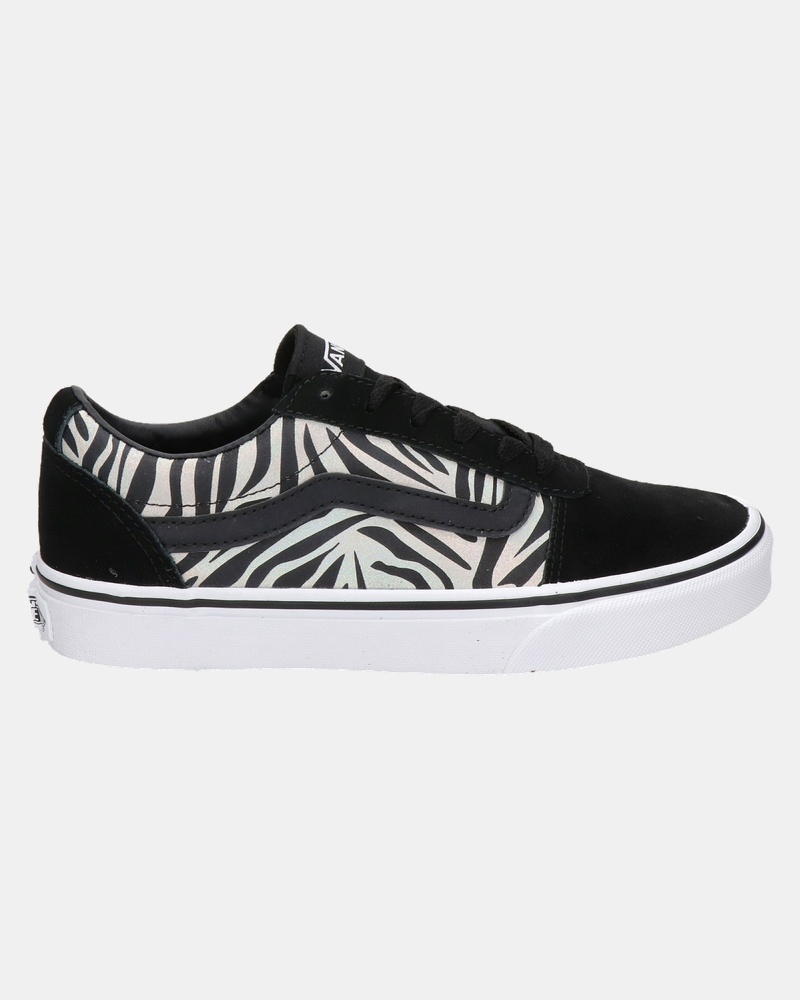 Vans Ward Zebra - Lage sneakers - Zwart