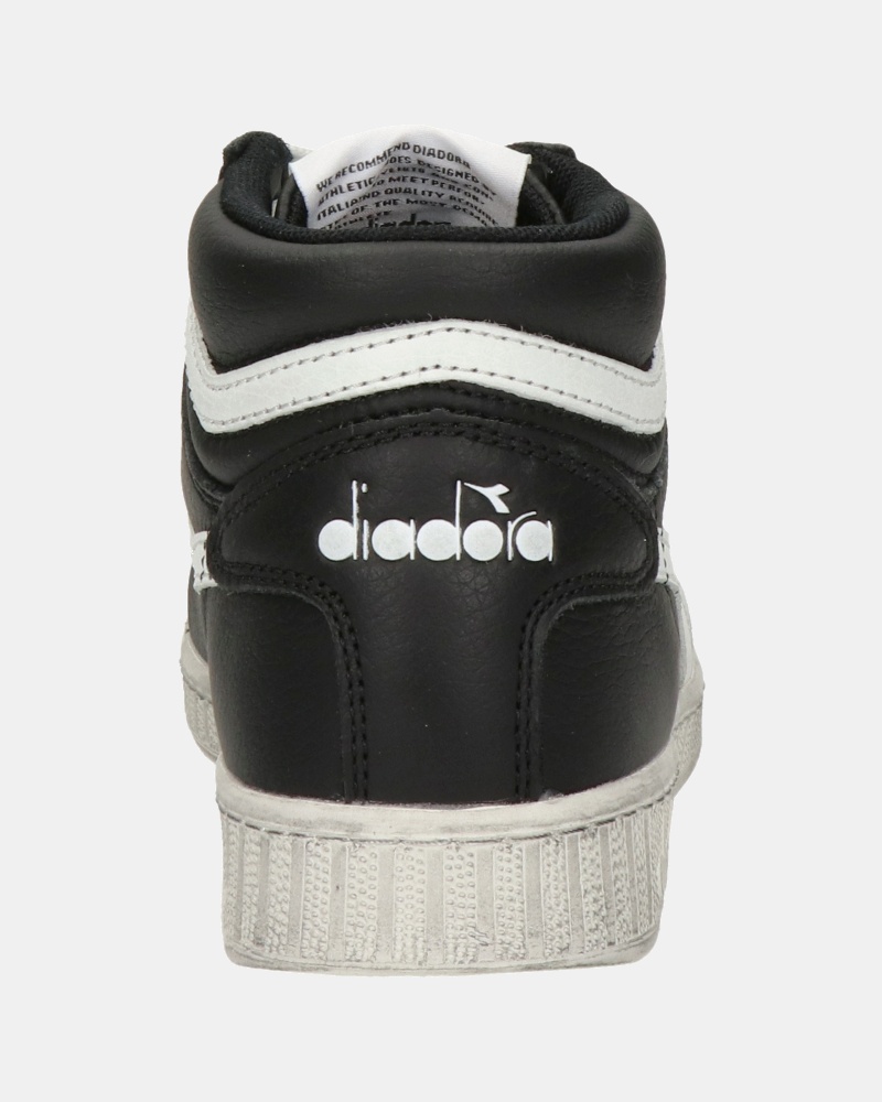 Diadora Game L High - Hoge sneakers - Zwart