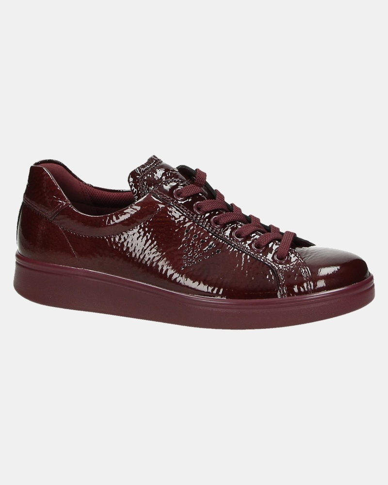 Ecco Soft 4 - Lage sneakers - Rood