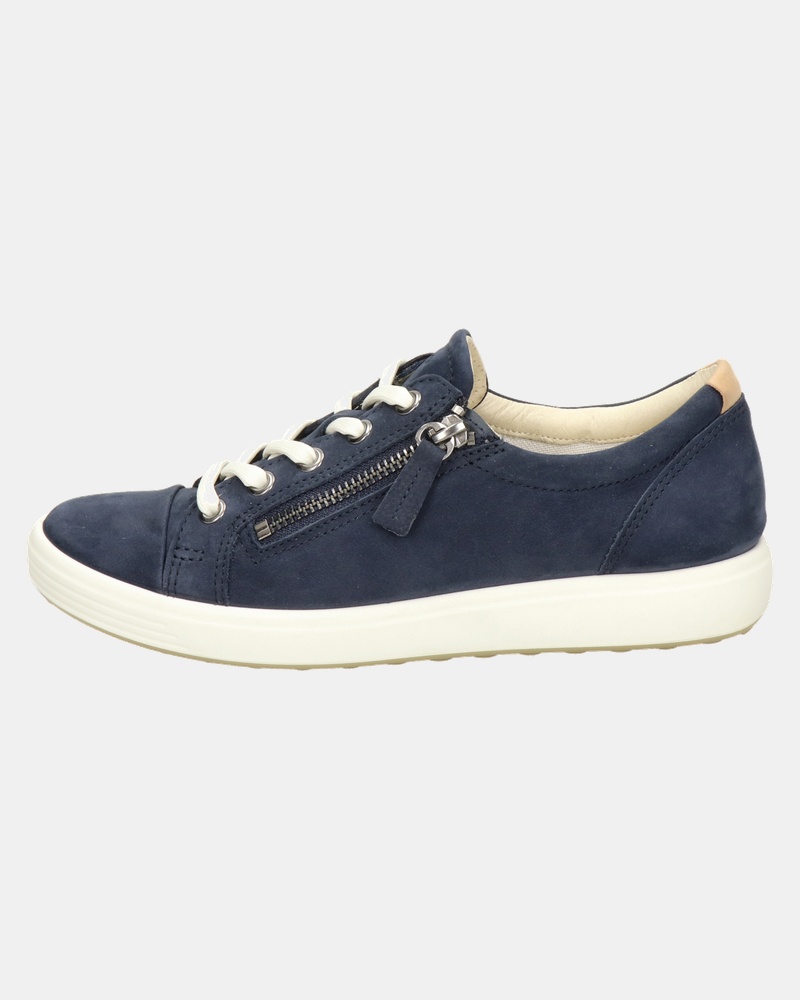 Ecco Soft 7 W - Lage sneakers - Blauw