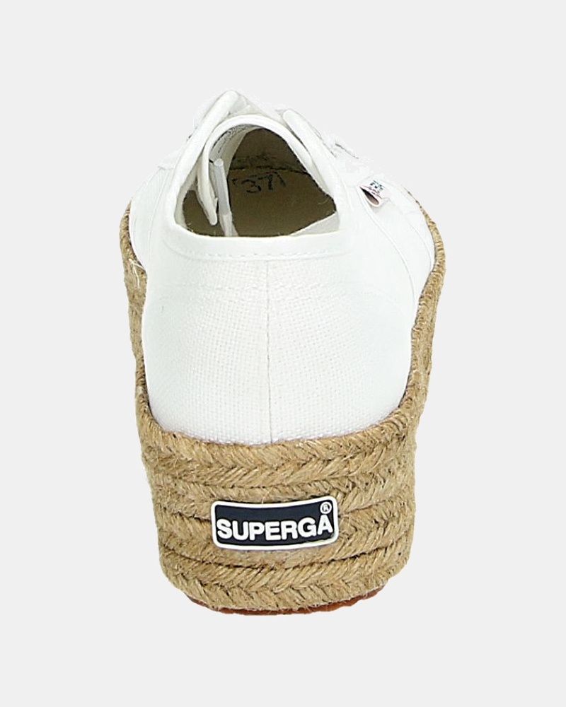 Superga Cotropew platform - Platform sneakers - Wit