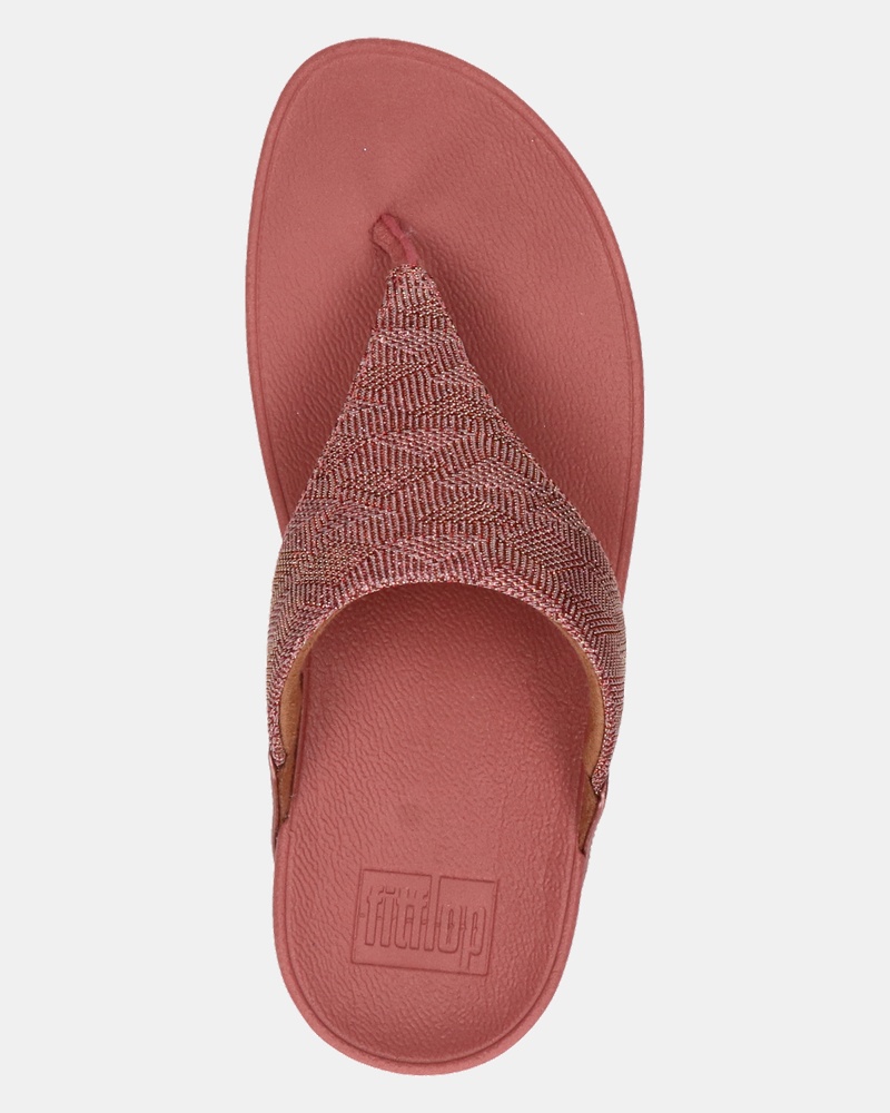 Fitflop Lulu Glitter Splash - Slippers - Roze