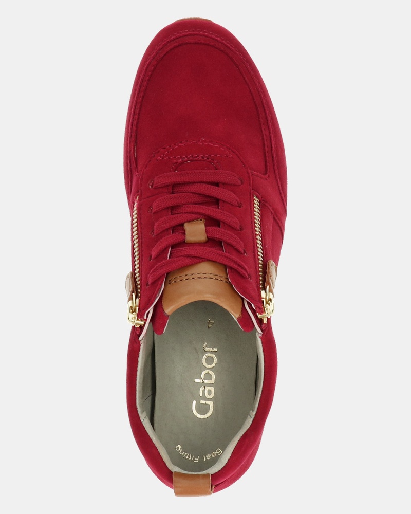 Gabor - Lage sneakers - Rood