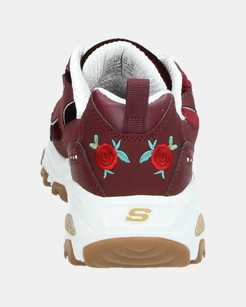 Skechers D'Lites - Dad Sneakers - Rood