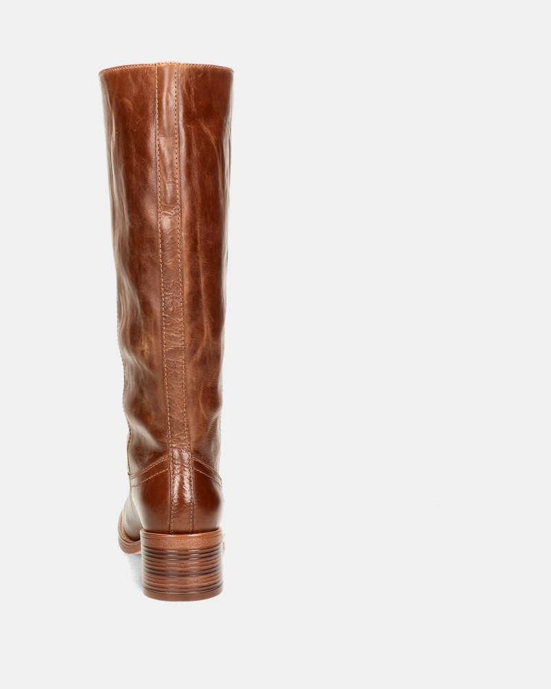 Nelson - Hoge laarzen - Cognac